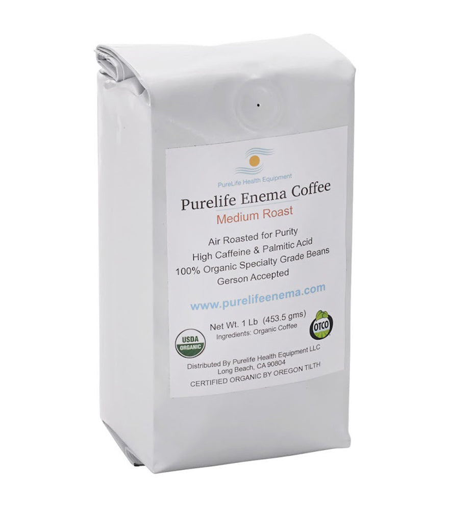 Purelife Enema Coffee | Air Roasted Coffee Beans