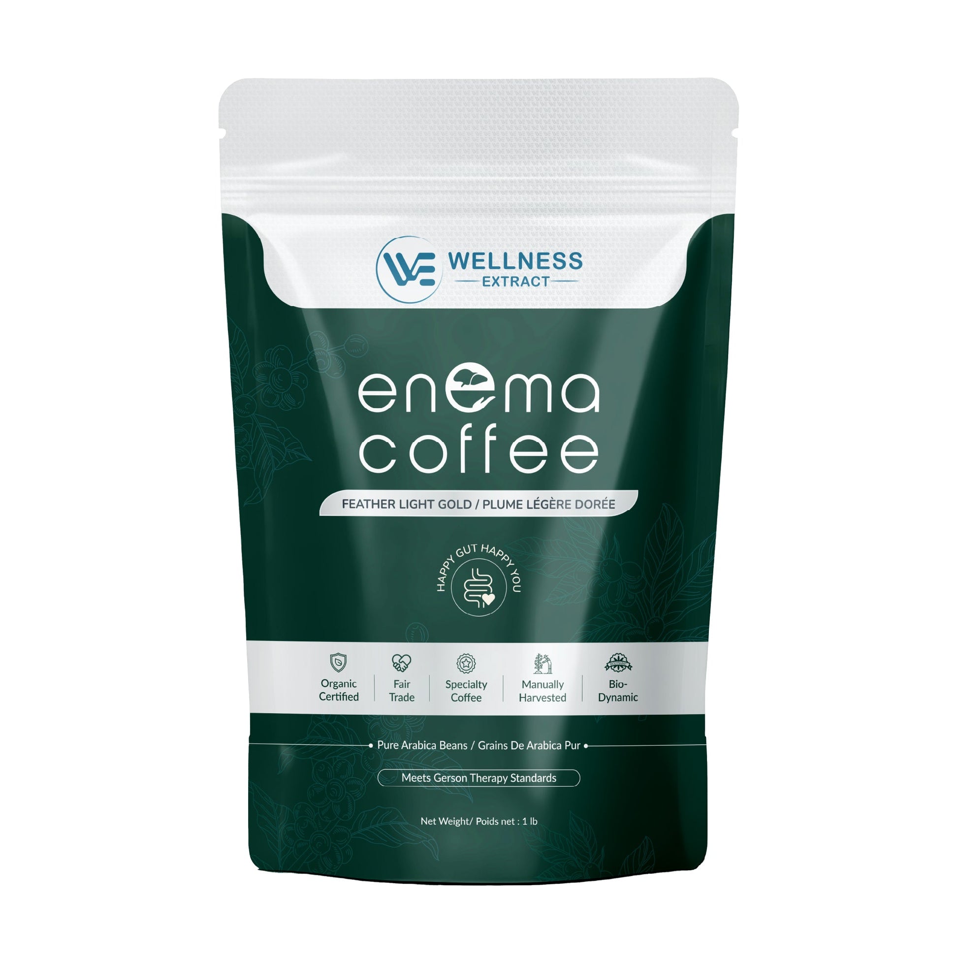Enema coffee Feather light gold Arabica Beans
